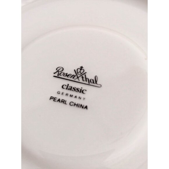 Vintage Rosenthal Grace Society Pearl China Teacup & Saucer Set Art Deco - Picture 10 of 13